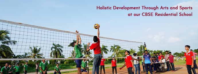 Holistic Development Through Arts and Sports at our CBSE Residential School

