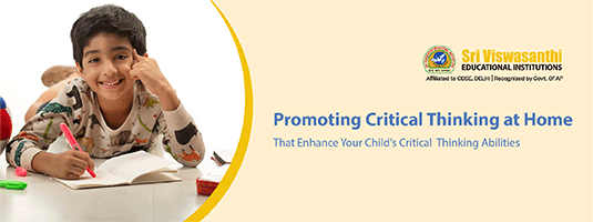 Promoting Critical Thinking at Home
