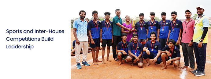 How Sports and Inter-House Competitions Build Leadership at the Best CBSE Boarding School in Vijayawada
